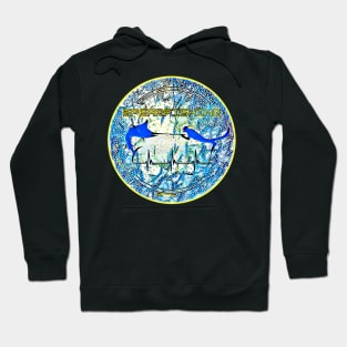 The spearfishing in the sea Hoodie